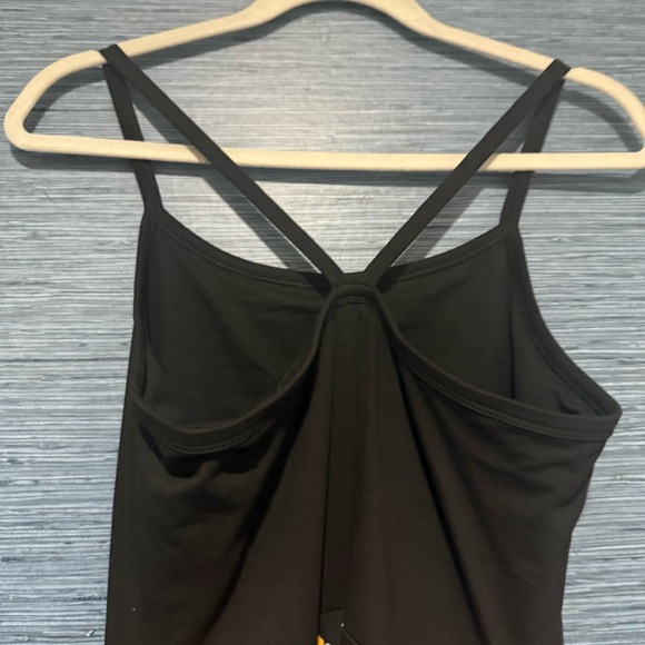 Pact Organic Cotton Fit & Flare Dress Blocked Nightfall Blooms Large NWT - Picture 7 of 9